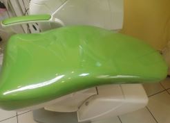 Ochrona unitów stomatologicznych - laminaty, maty ochronne Tapicerstwo Medyczne Laminaty plastyczne