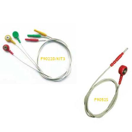 Odprowadzenia EKG do kardiomonitorów FIAB Zestawy kabli połączeniowych SNAP