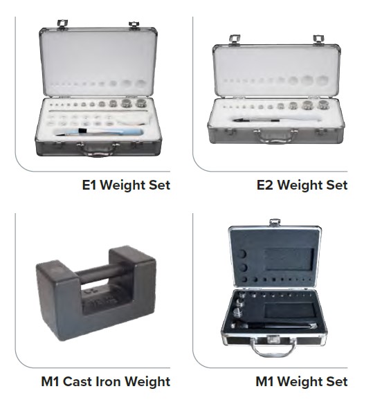 Odważniki do wag Adam OIML