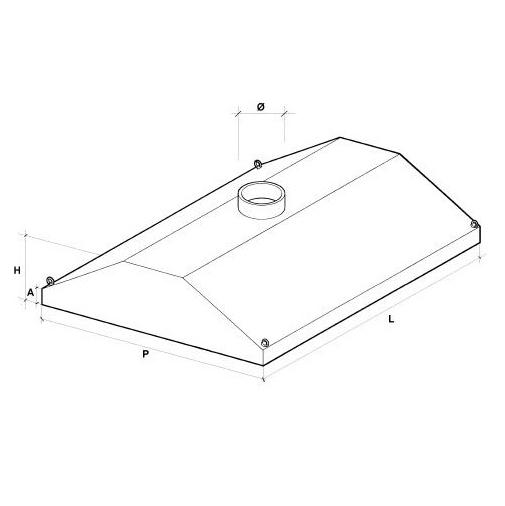 Okapy laboratoryjne Plastifer 1200/1000L / CPC1210PL