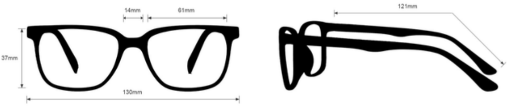 Okulary ochronne RTG Rexmed RX615