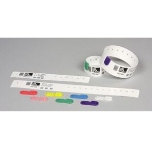 Opaski do identyfikacji pacjentów ZEBRA Z-Band Quick Clip