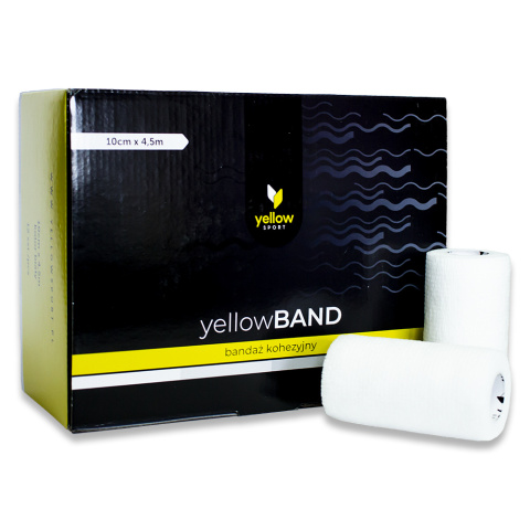 Opaski kohezyjne Yellow Sport yellowBAND
