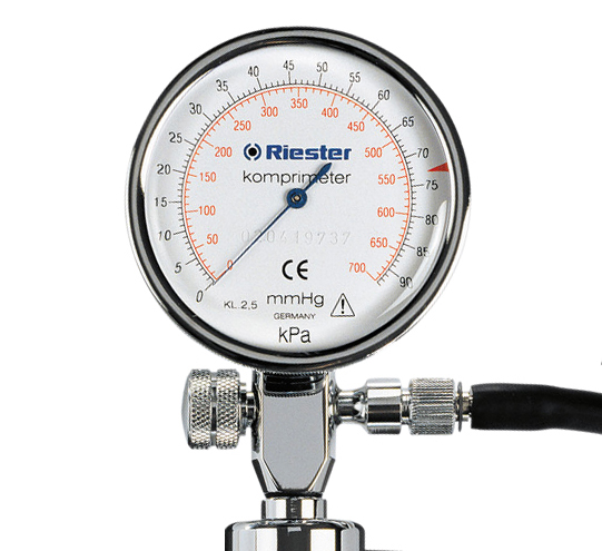 Opaski zaciskowe manualne operacyjne, chirurgiczne Esmarcha Riester Komprimeter