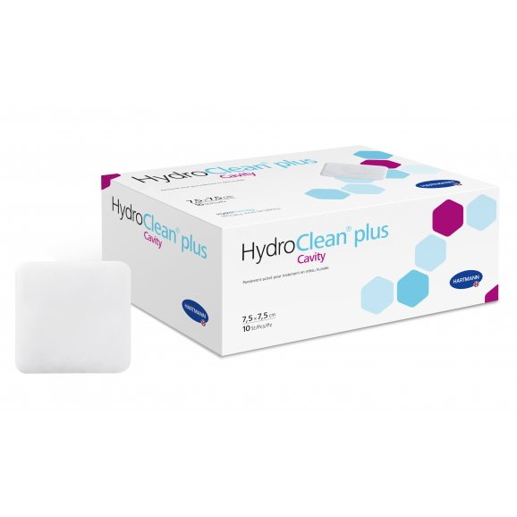 Opatrunki hydrowłókniste HARTMANN HydroClean Plus Cavity
