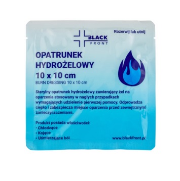 Opatrunki hydrożelowe - kompresy Black Front Longbow
