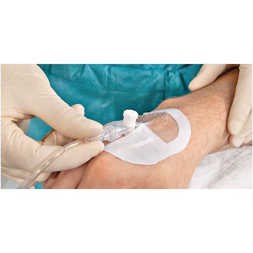Opatrunki mocujące (cewnik, dren, kaniula) HARTMANN Hydrofilm I.V. Control