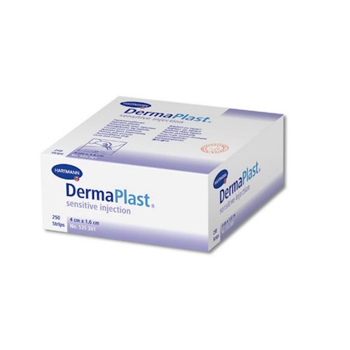 Opatrunki pooperacyjne HARTMANN DermaPlast sensitive injection