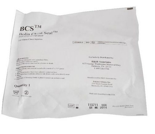 Opatrunki wentylowe H&H BOLIN CHEST SEAL