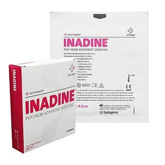 Opatrunki z jodyną powidonową SYSTAGENIX INADINE