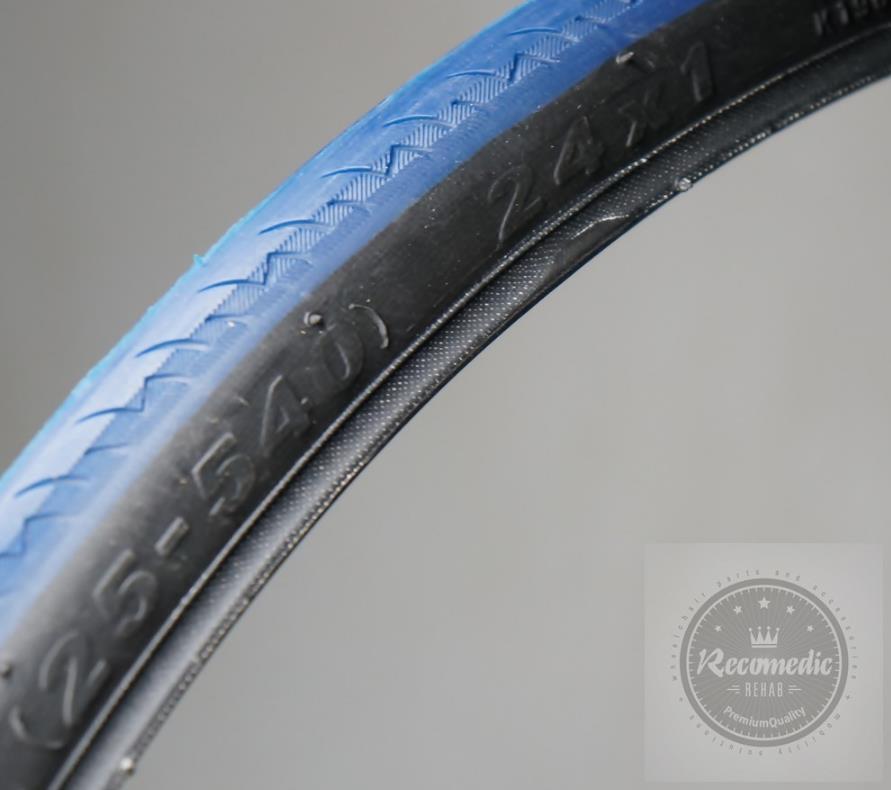 Opony do wózków inwalidzkich Recomedic O-24X1-KEK-N