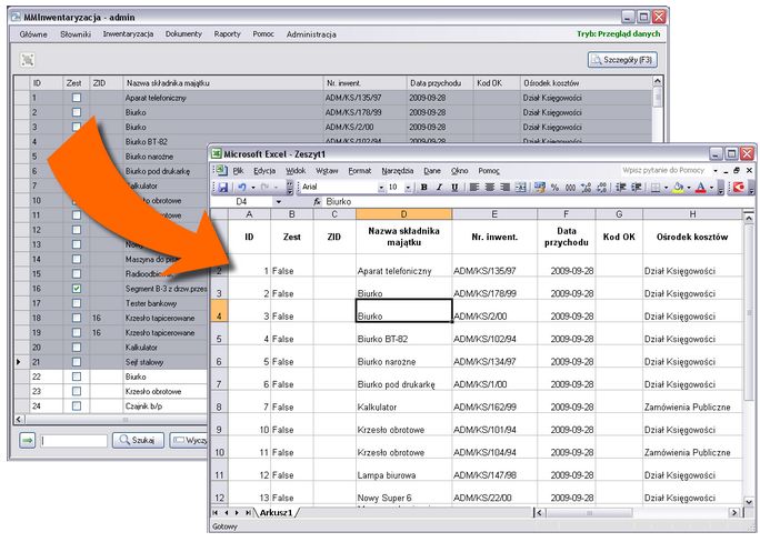 Oprogramowanie do inwentaryzacyji środków trwałych MM Poland MM Inwentaryzacja