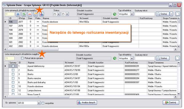 Oprogramowanie do inwentaryzacyji środków trwałych MM Poland MM Inwentaryzacja