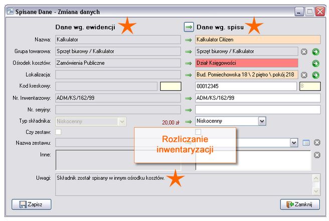 Oprogramowanie do inwentaryzacyji środków trwałych MM Poland MM Inwentaryzacja