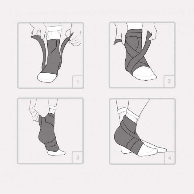 Ortezy na opadającą stopę REH4MAT AM-OSS-10