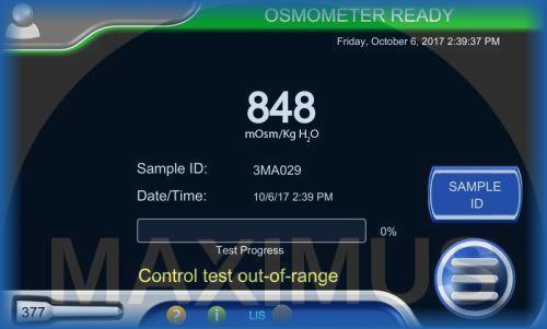 Osmometry Advanced Instruments Osmo 1