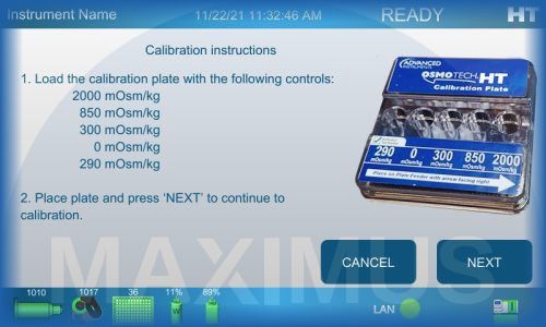 Osmometry Advanced Instruments OsmoTECH HT