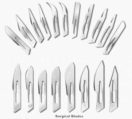 Ostrza chirurgiczne Swann-Morton Ostrza chirurgiczne