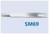 Ostrza mikrochirurgiczne Swann-Morton Fine SM69