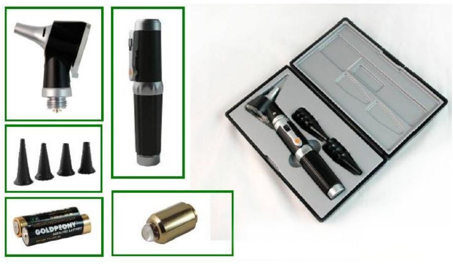 Otoskopy konwencjonalne Honsun HS-OT10