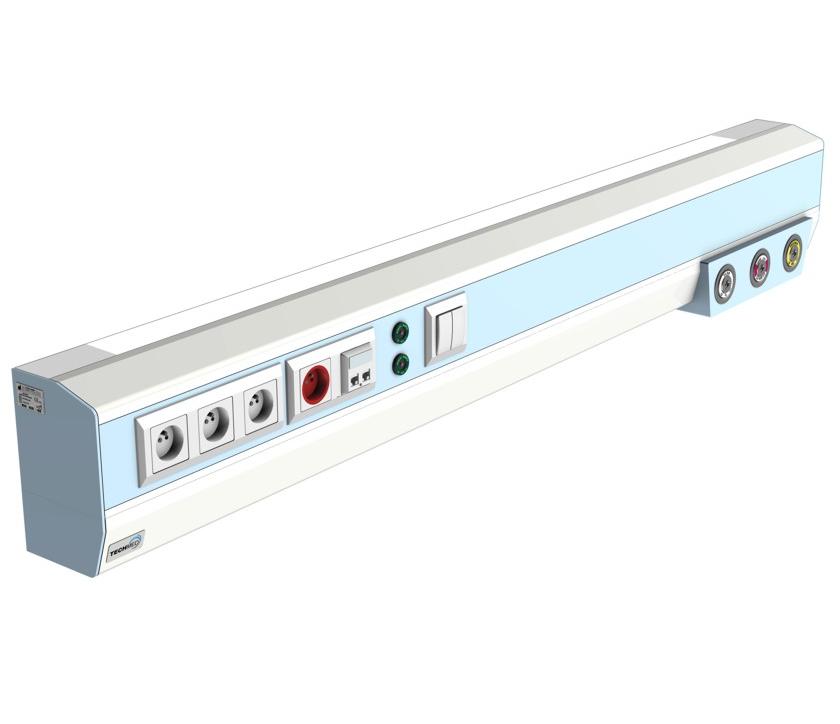 Panele nadłóżkowe TECH-MED Sp. z o.o. ISA 500