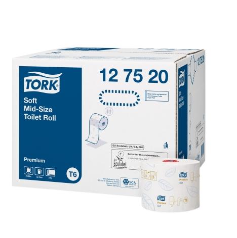 Papier toaletowy Tork Mid-size biały 127520