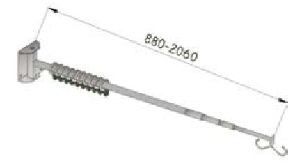 Parawany szpitalne - medyczne ALVO Medical ALVO 2-072