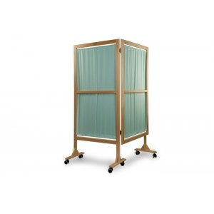 Parawany szpitalne - medyczne Juventas Drewniany podwójny