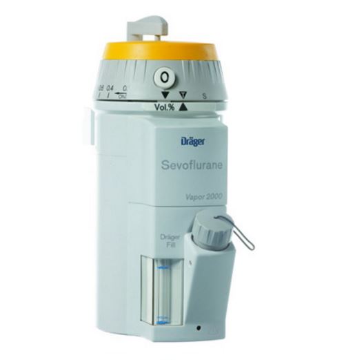 Parowniki do aparatów do znieczulenia Dräger Vapor 2000