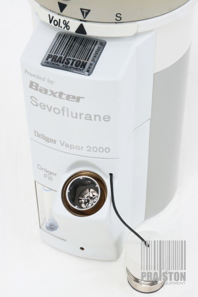 Parowniki do aparatów do znieczulenia używane B/D Drager Baxter Vapor 2000 - Praiston rekondycjonowany