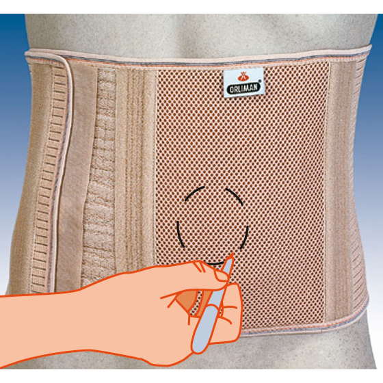 Pasy przepuklinowe, brzuszne i pachwinowe Orliman COL-240 COL-160