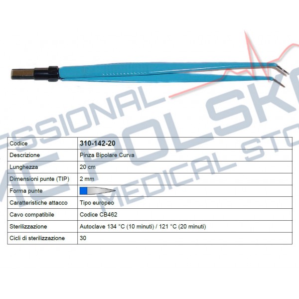 Pęsety elektrochirurgiczne SURTRON 310-142-10 / 310-142-20