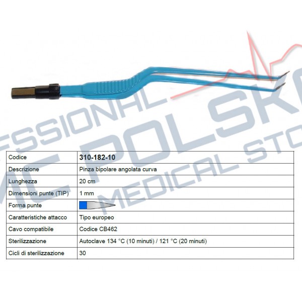 Pęsety elektrochirurgiczne SURTRON 310-182-10