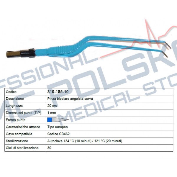 Pęsety elektrochirurgiczne SURTRON 310-185-10