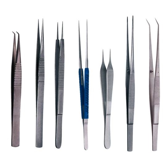 Pęsety (pincety) chirurgiczne i zabiegowe Medicon Pęsety chirurgiczne i zabiegowe