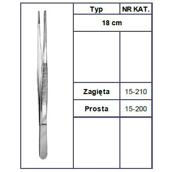 Pęsety (pincety) chirurgiczne i zabiegowe Sintraco Potts-Smith
