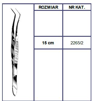 Pęsety (pincety) stomatologiczne Sintraco Meriam