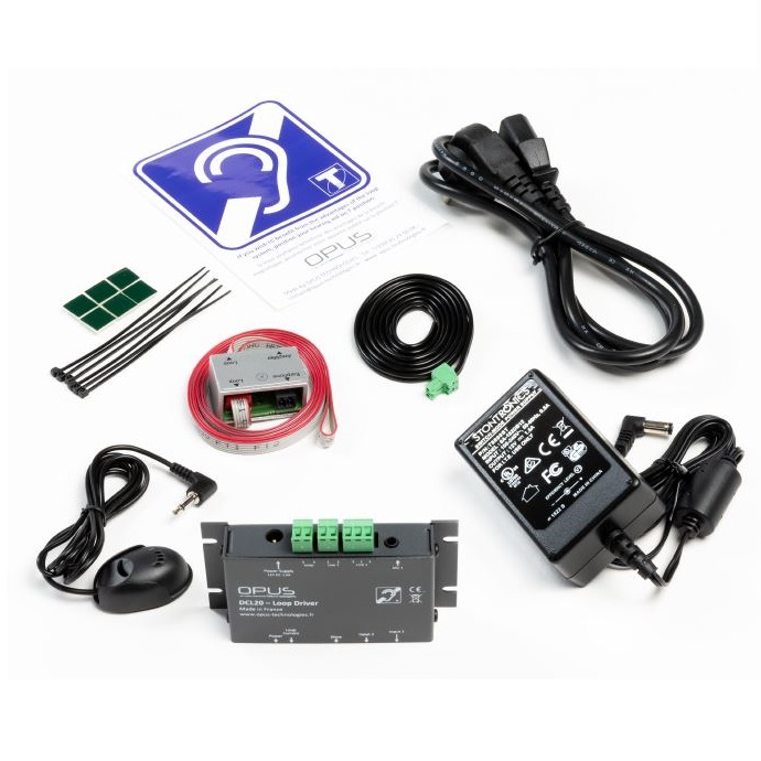 Pętle indukcyjne dla niedosłyszących stacjonarne OPUS DCL20-K