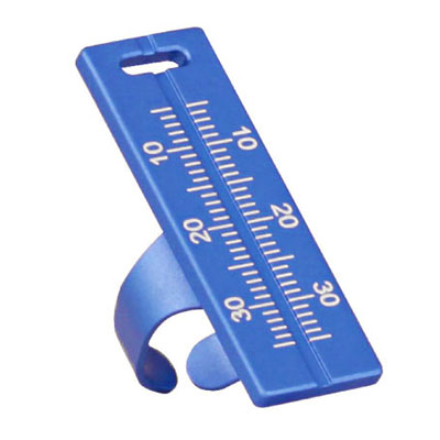 Pierścienie endodontyczne Woodpecker Linijka endo na palec