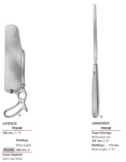 Piły amputacyjne B.Braun Piły do amputacji