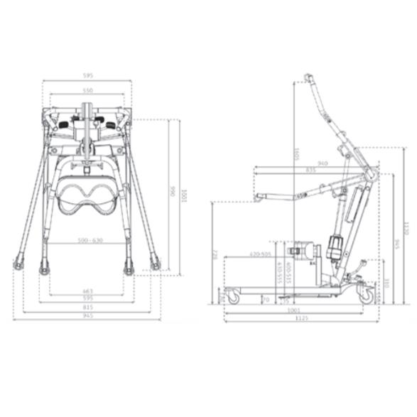 Pionizatory dynamiczne Winncare Pallas 175