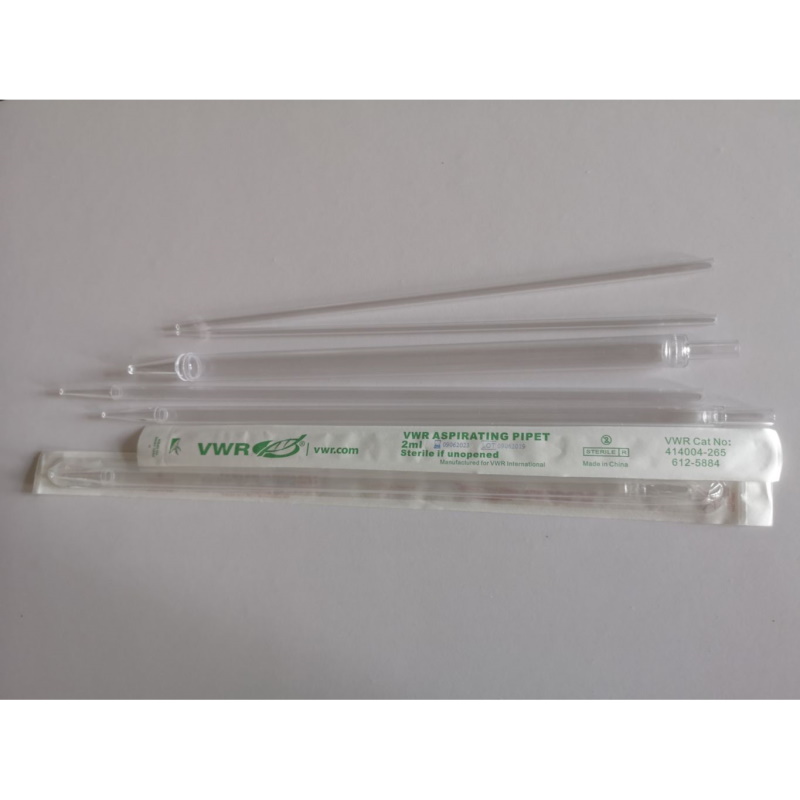 Pipety z tworzyw sztucznych VWR aspiracyjne