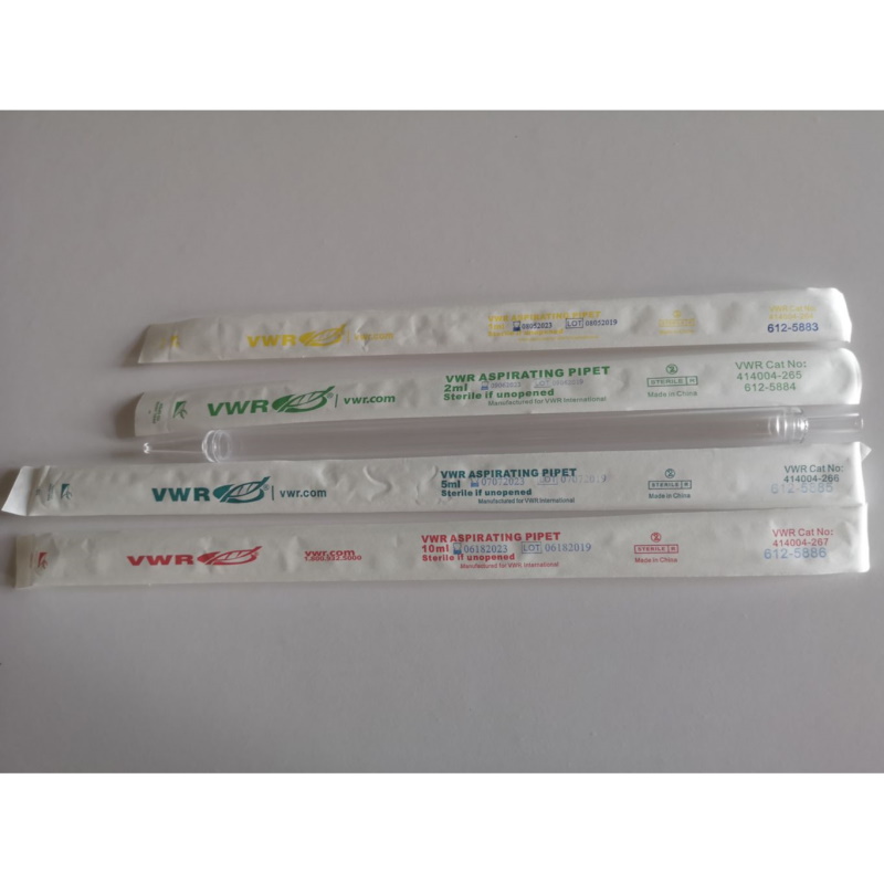 Pipety z tworzyw sztucznych VWR aspiracyjne