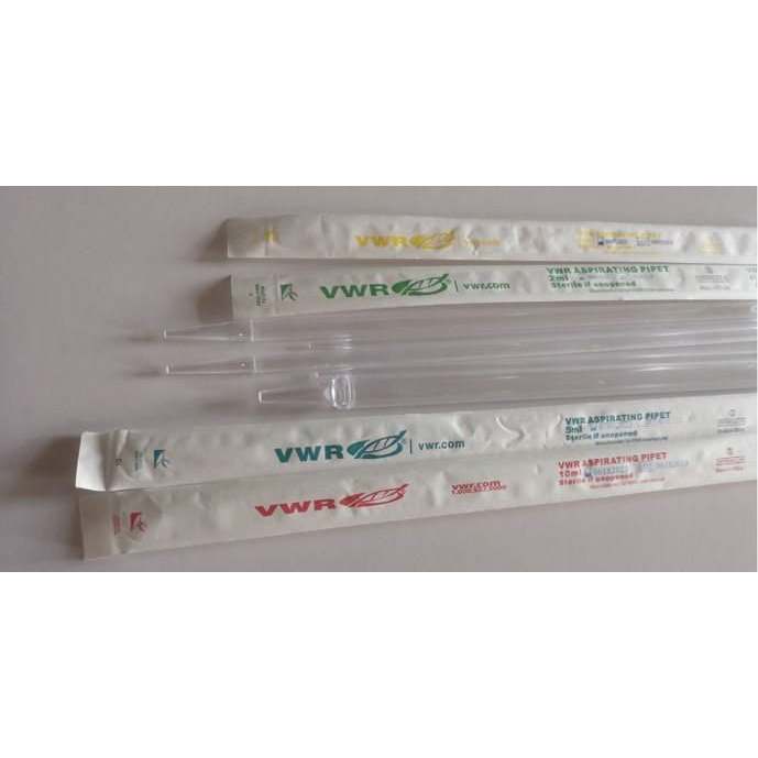 Pipety z tworzyw sztucznych VWR aspiracyjne