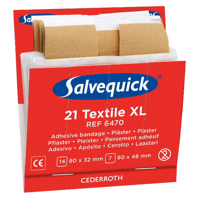 Plastry w paskach Cederroth Salvequick REF 6470