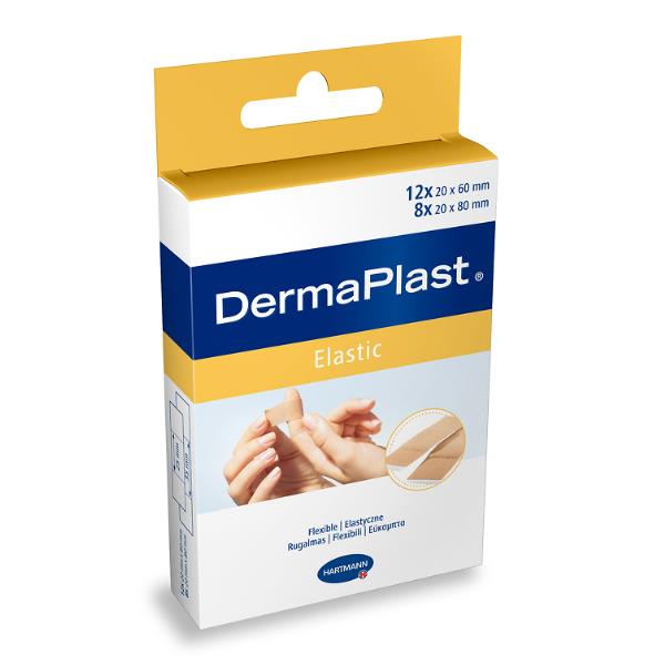 Plastry w paskach HARTMANN DermaPlast Elastic