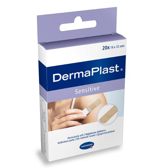Plastry w paskach HARTMANN DermaPlast Sensitive