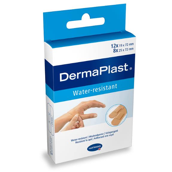 Plastry w paskach HARTMANN DermaPlast Water resistant