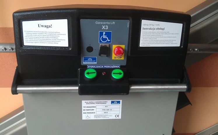 Platformy schodowe Garaventa X3