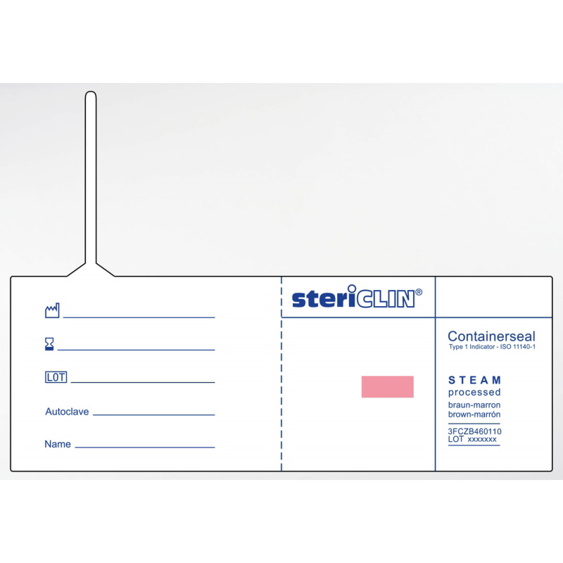 Plomby do kontenerów do sterylizacji steriCLIN Plomby do kontenerów